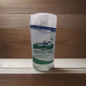 Kentucky Derby 128th Churchill Downs May 4th 2002 Drinking Glass Mint Julip